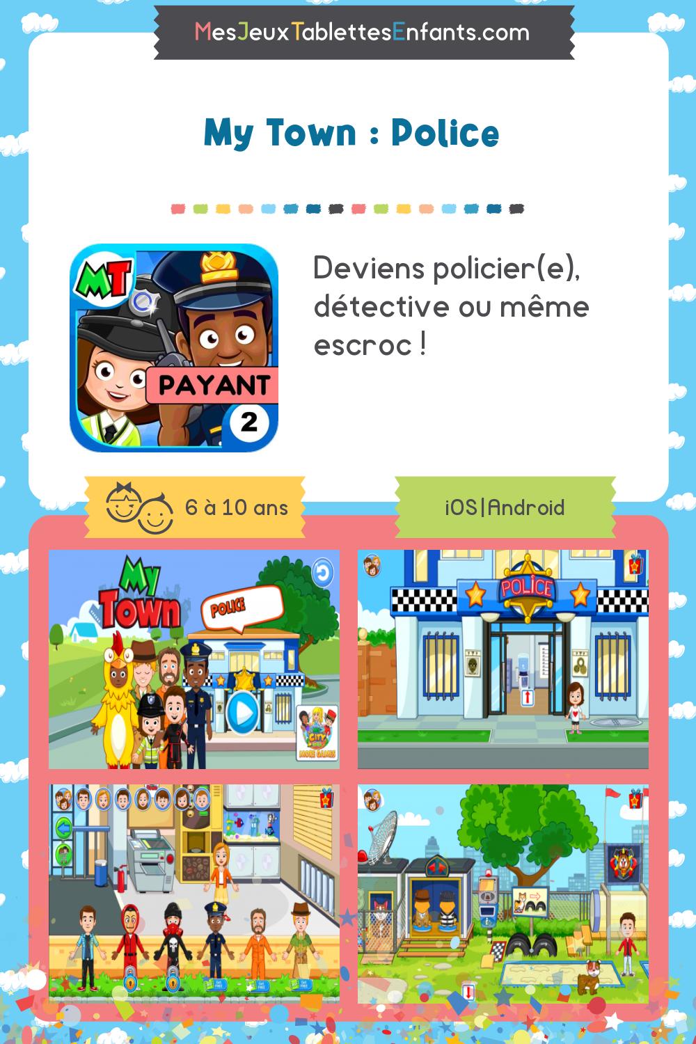 My Town : Police sur iphone et android - Jeux et applications éducatives